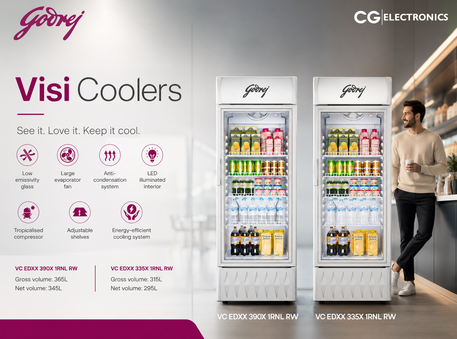 Godrej VC Cooler with High Performance and Modern Features in Nepal